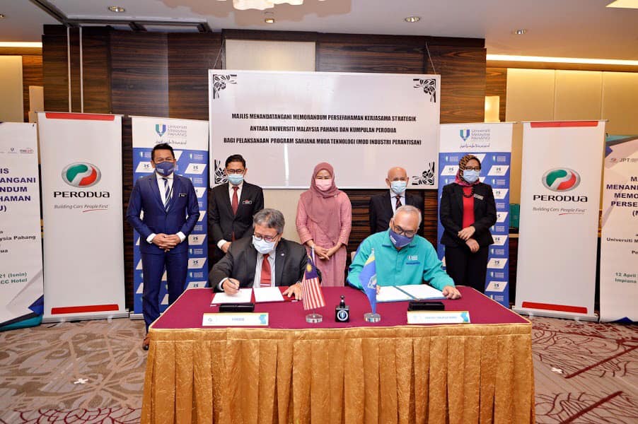 UMP PERODUA Jalin Kerjasama Strategik Tawar Program BTech